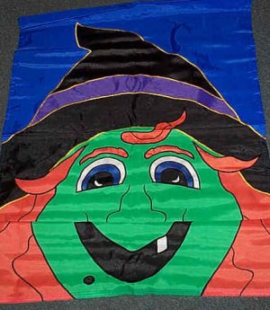 Witch Face Flag