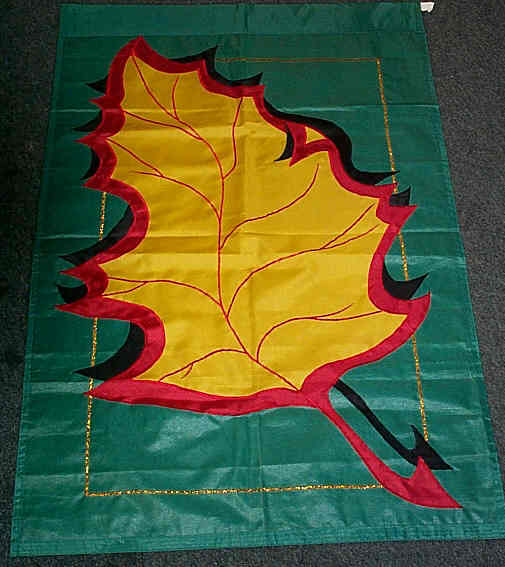 Fall Leaf Flag